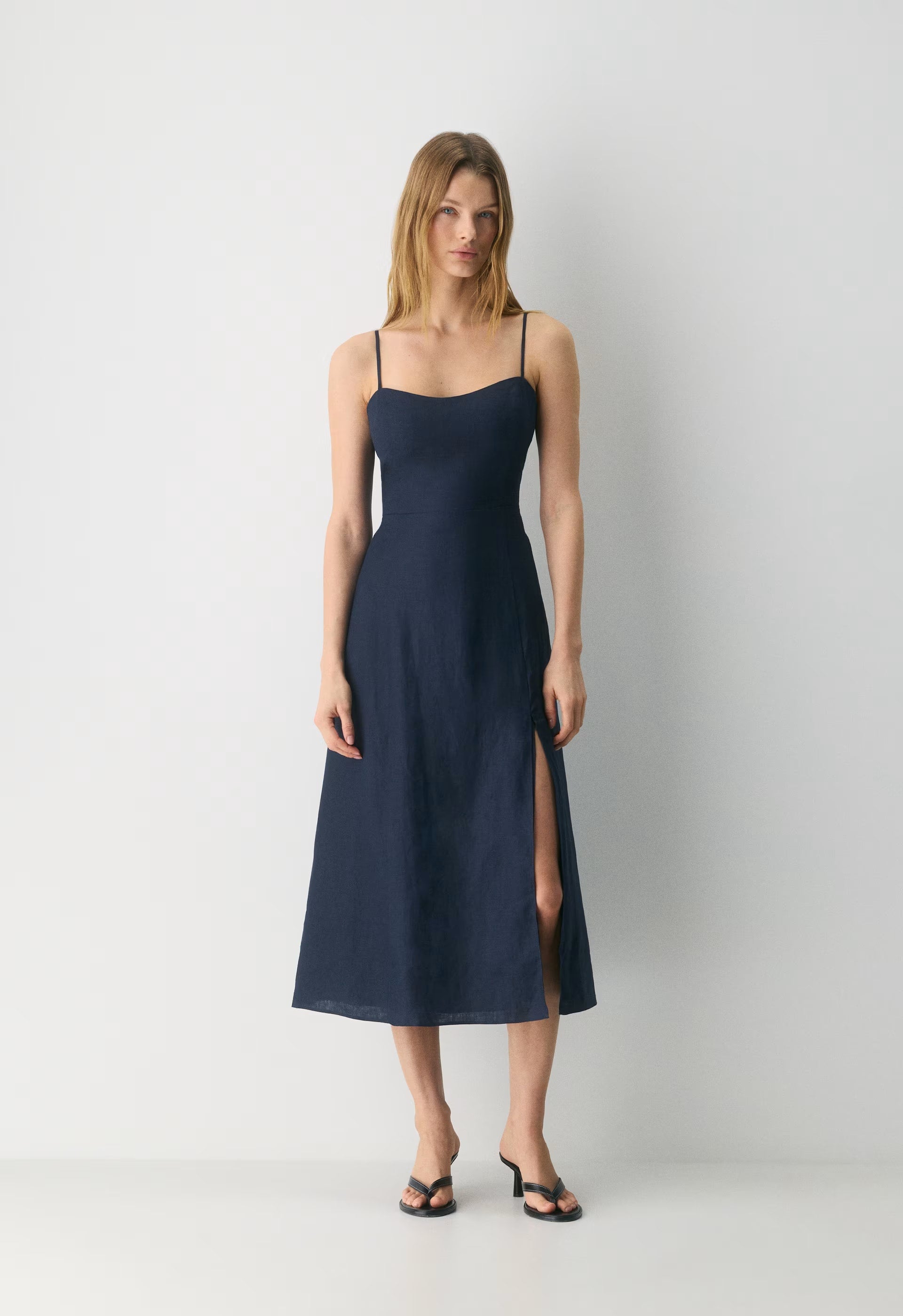 Barrafina Linen Dress - ADMIRAL