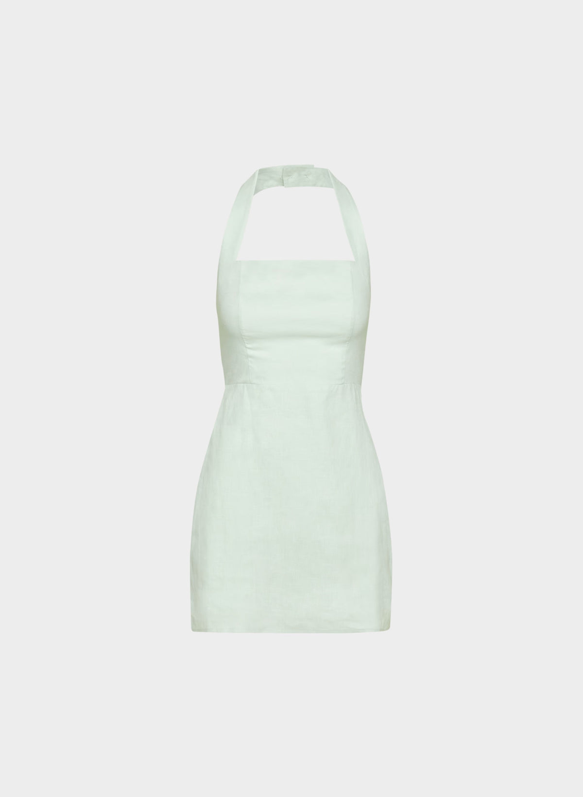 Whisper Linen Dress - AGAVE GREEN