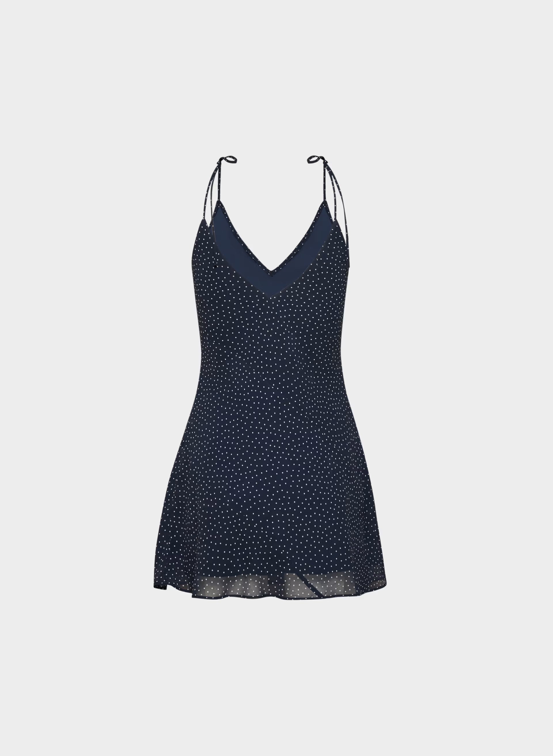 Priscilla Dress - ADMIRAL/WHITE