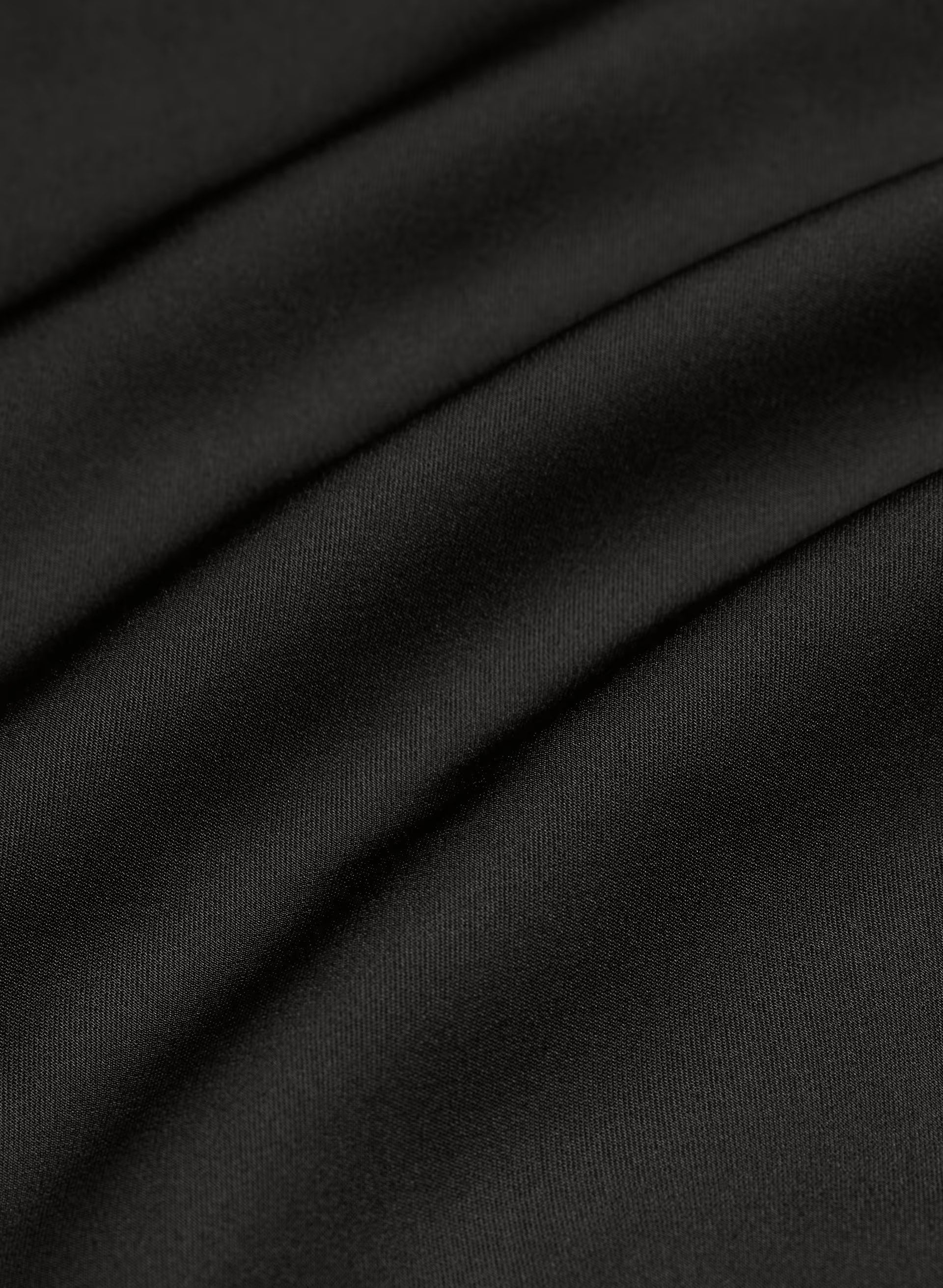 Audience Satin Mini Halter Dress - BLACK
