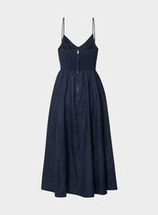 Technique Linen Dress - ADMIRAL