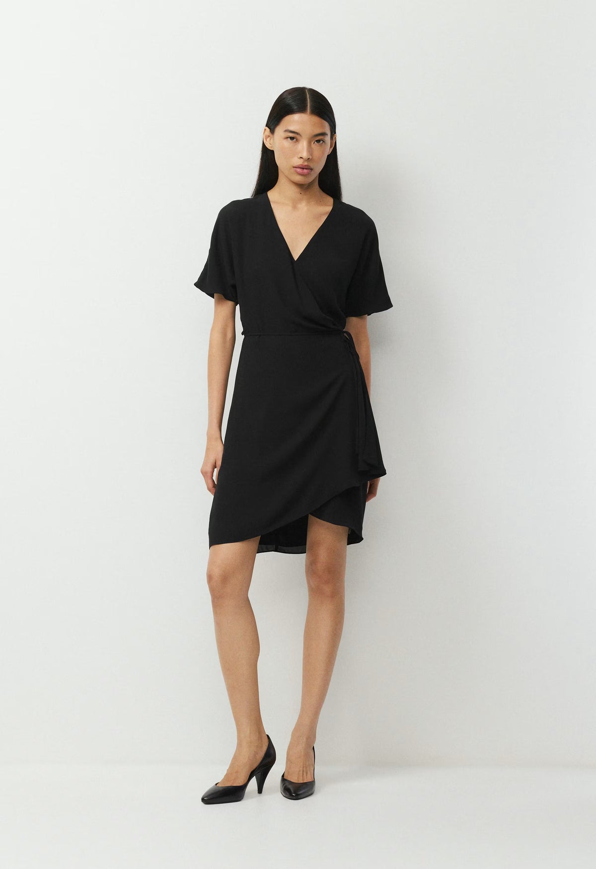 Wallace Dress - BLACK