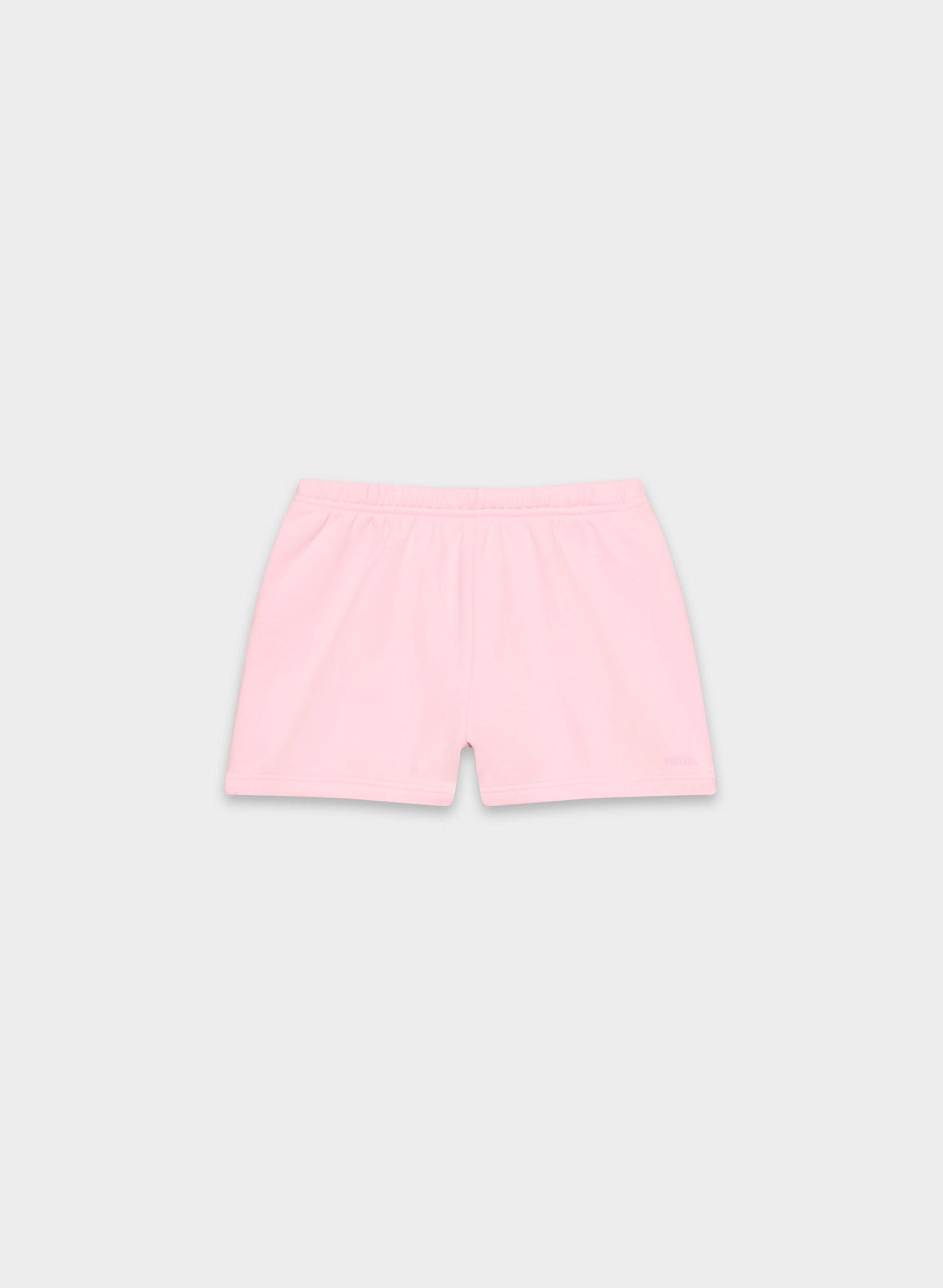 Cozy Sweatfleece Perfect Hi-Rise Mini Short - MILKSHAKE PINK