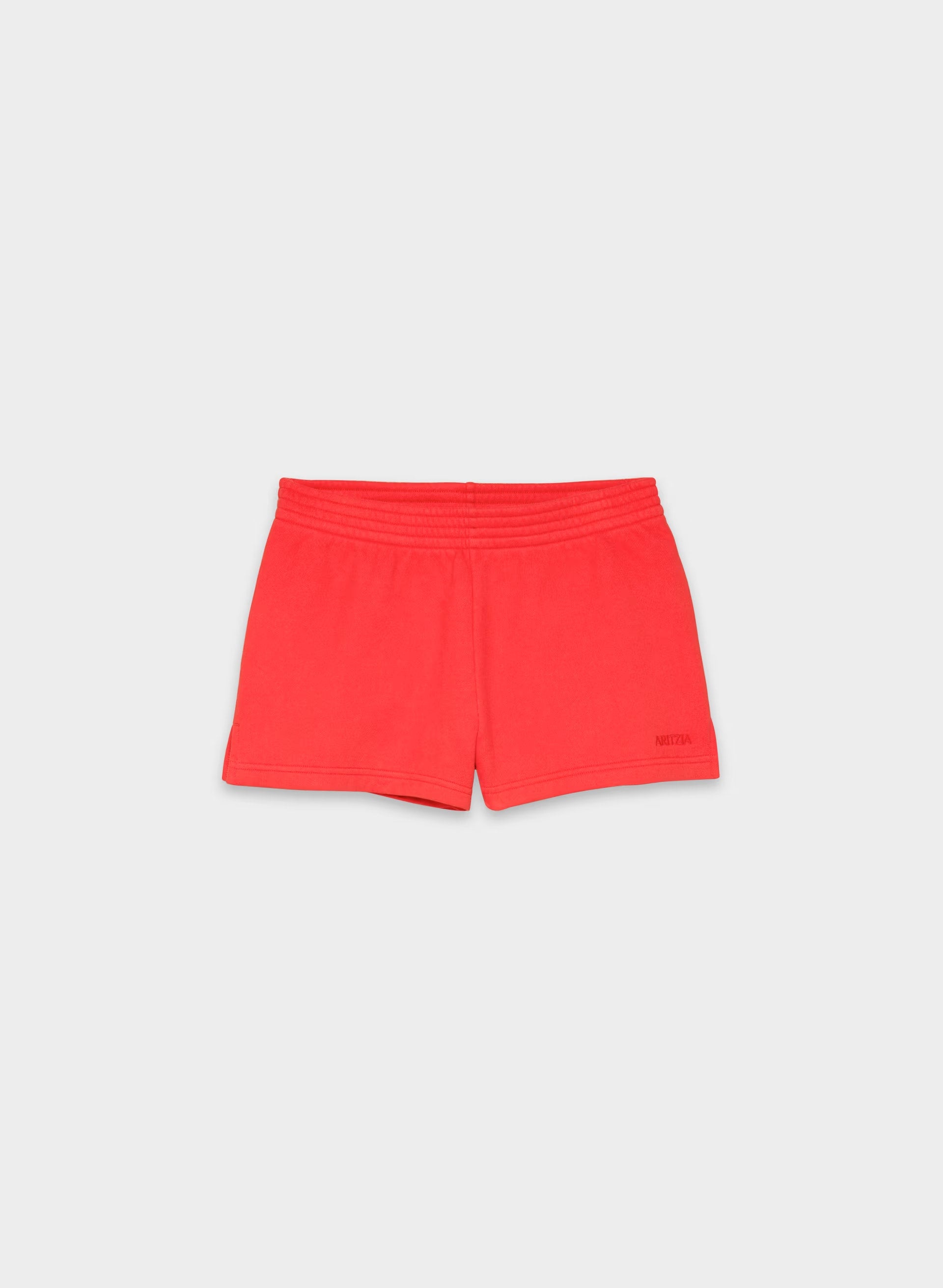 Cozy Sweatfleece Perfect Micro Short - CHERRYBOMB RED