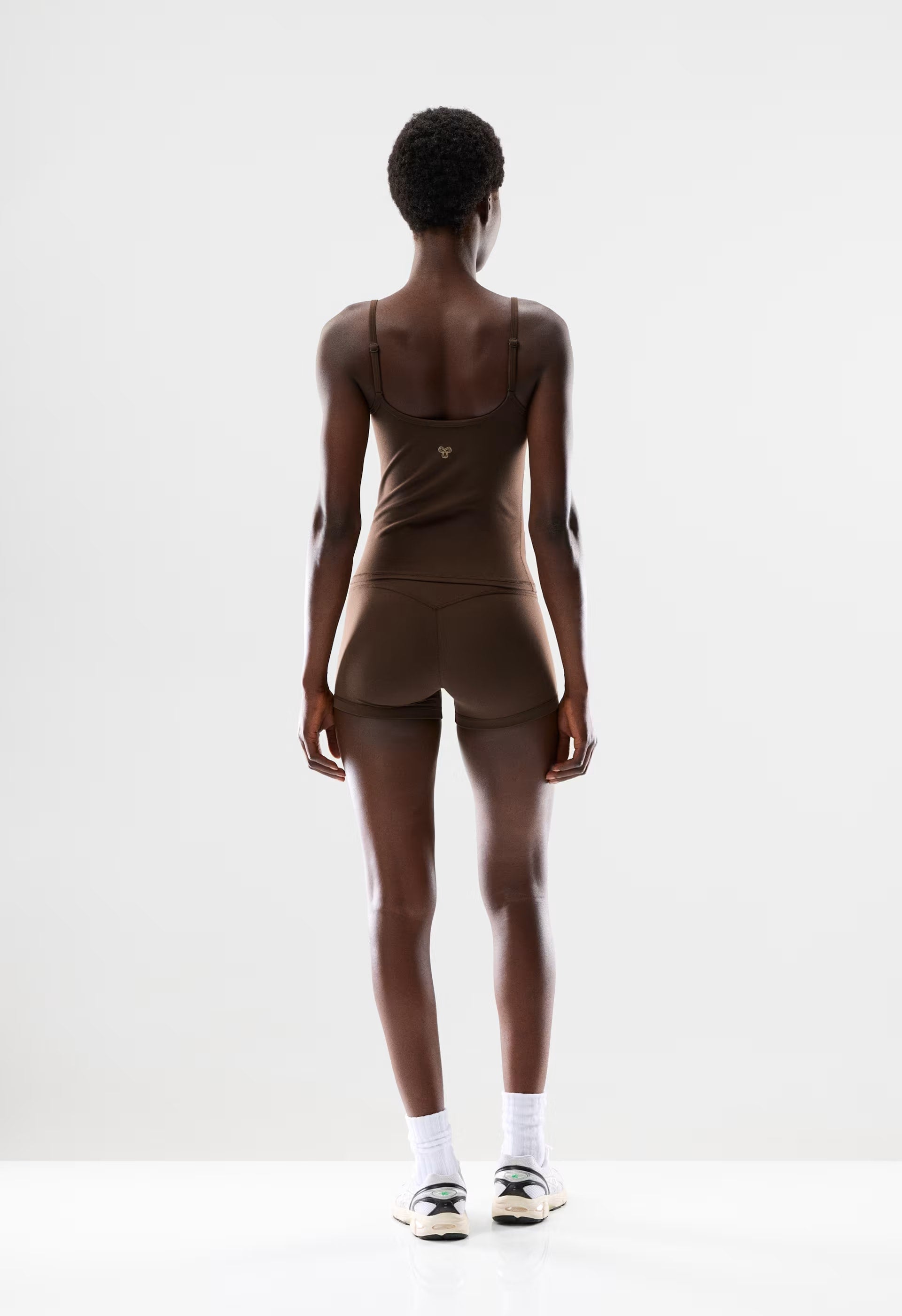 BUTTER Cheeky Hi-Rise 3" Short - RICH MOCHA BROWN