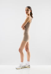 BUTTER Cheeky Hi-Rise 3" Short - NOMAD TAUPE