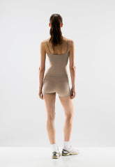 BUTTER Cheeky Hi-Rise 3" Short - NOMAD TAUPE