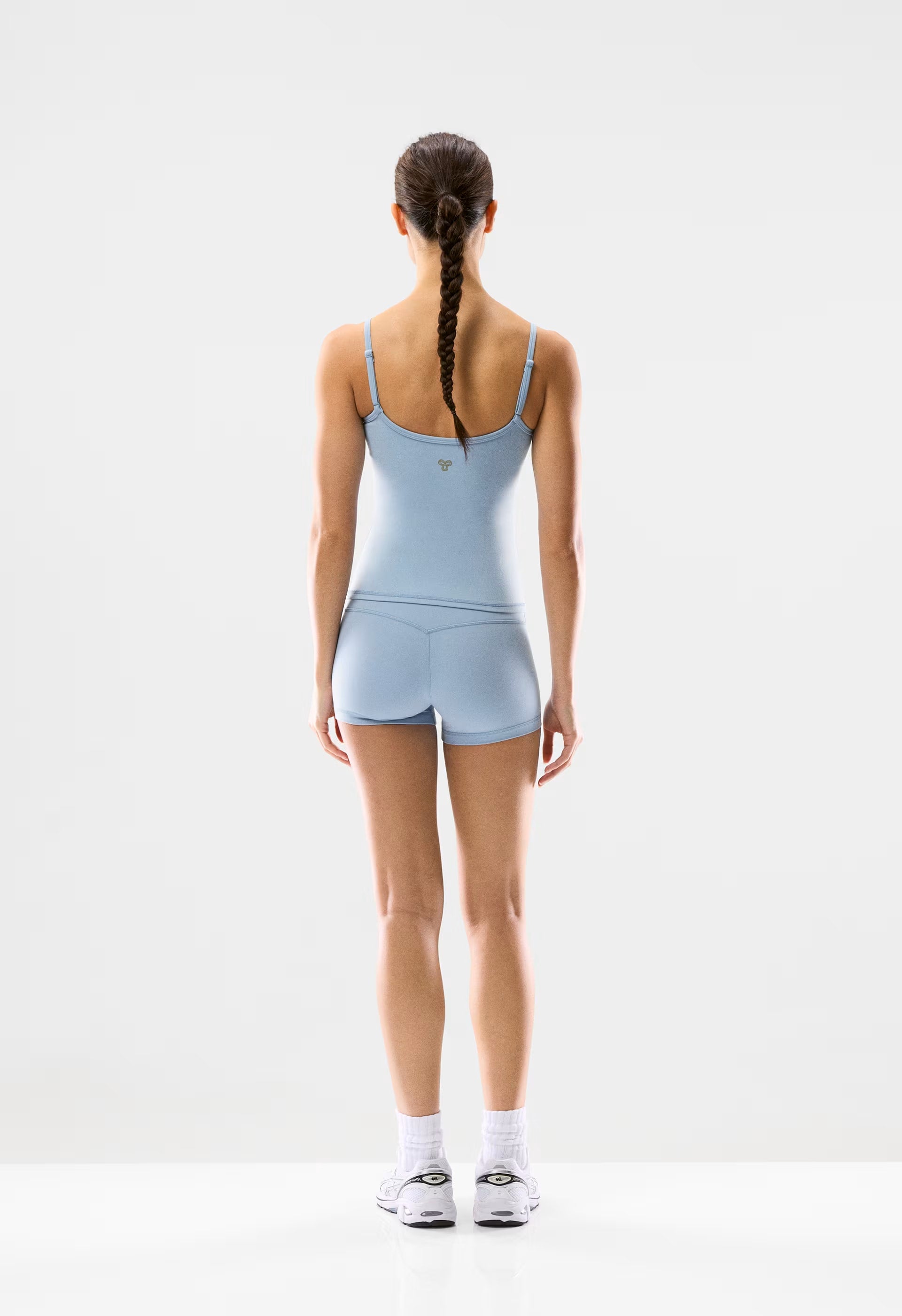 BUTTER Cheeky Hi-Rise 3" Short - RIPPLE BLUE