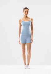 BUTTER Cheeky Hi-Rise 5" Short - RIPPLE BLUE
