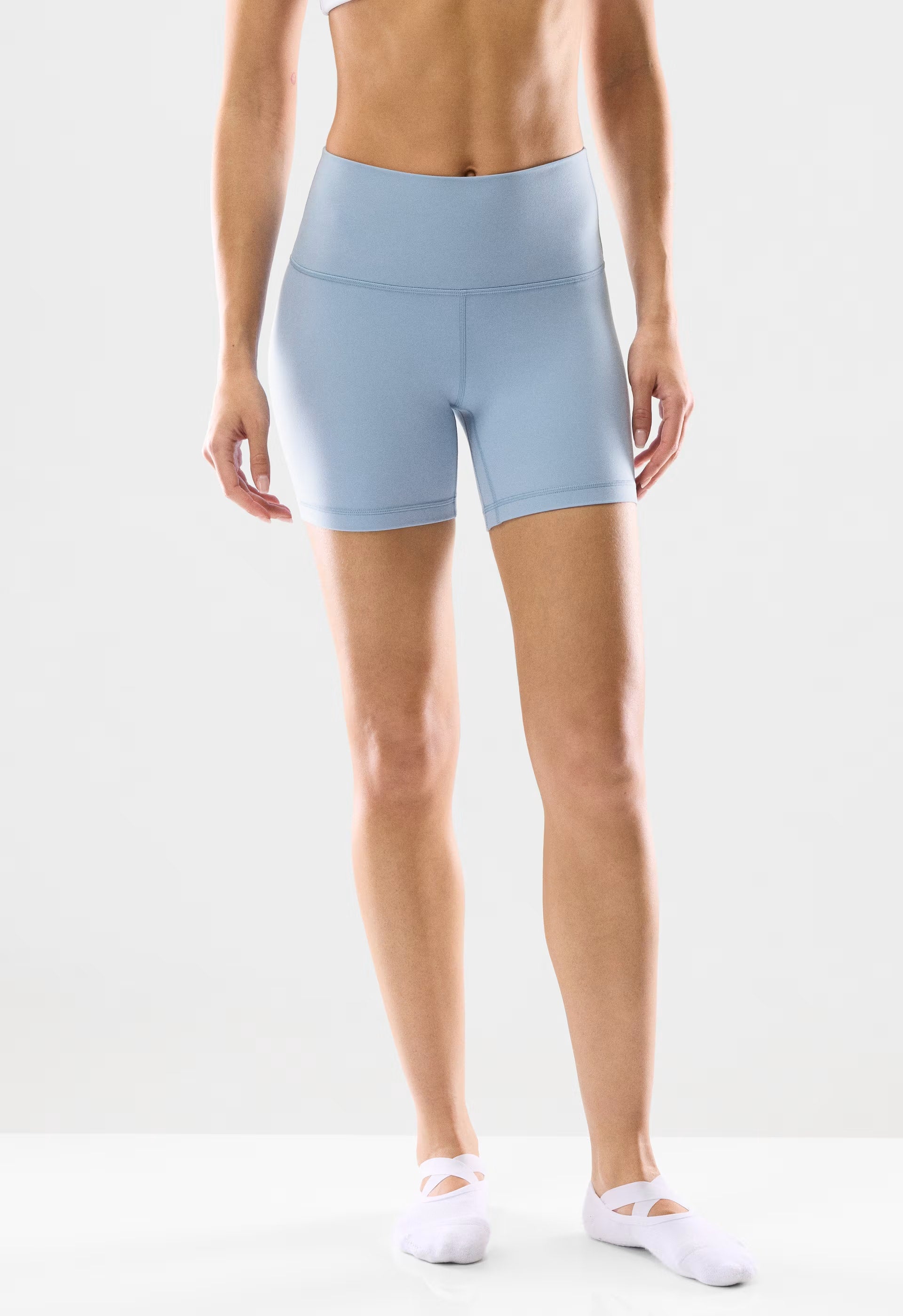 BUTTER Cheeky Hi-Rise 5" Short - RIPPLE BLUE