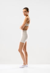 BUTTER Cheeky Hi-Rise 5" Short - METROPOLIS BEIGE