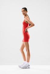 BUTTER Cheeky Hi-Rise 5" Short - CHERRYBOMB RED