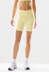 BUTTER Cheeky Hi-Rise 7" Short - LEMONADE