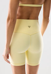 BUTTER Cheeky Hi-Rise 7" Short - LEMONADE