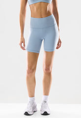 BUTTER Cheeky Hi-Rise 7" Short - RIPPLE BLUE