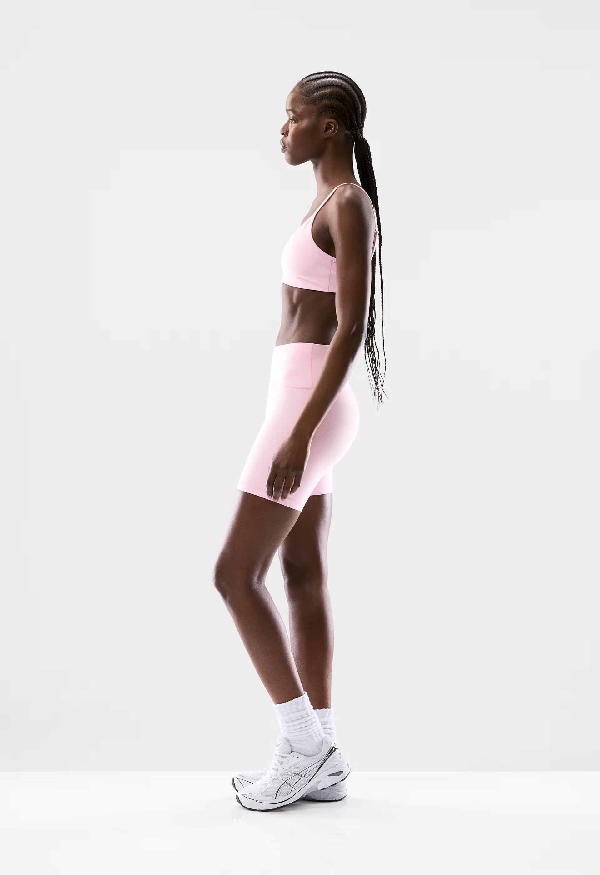 BUTTER Cheeky Hi-Rise 7" Short - MILKSHAKE PINK