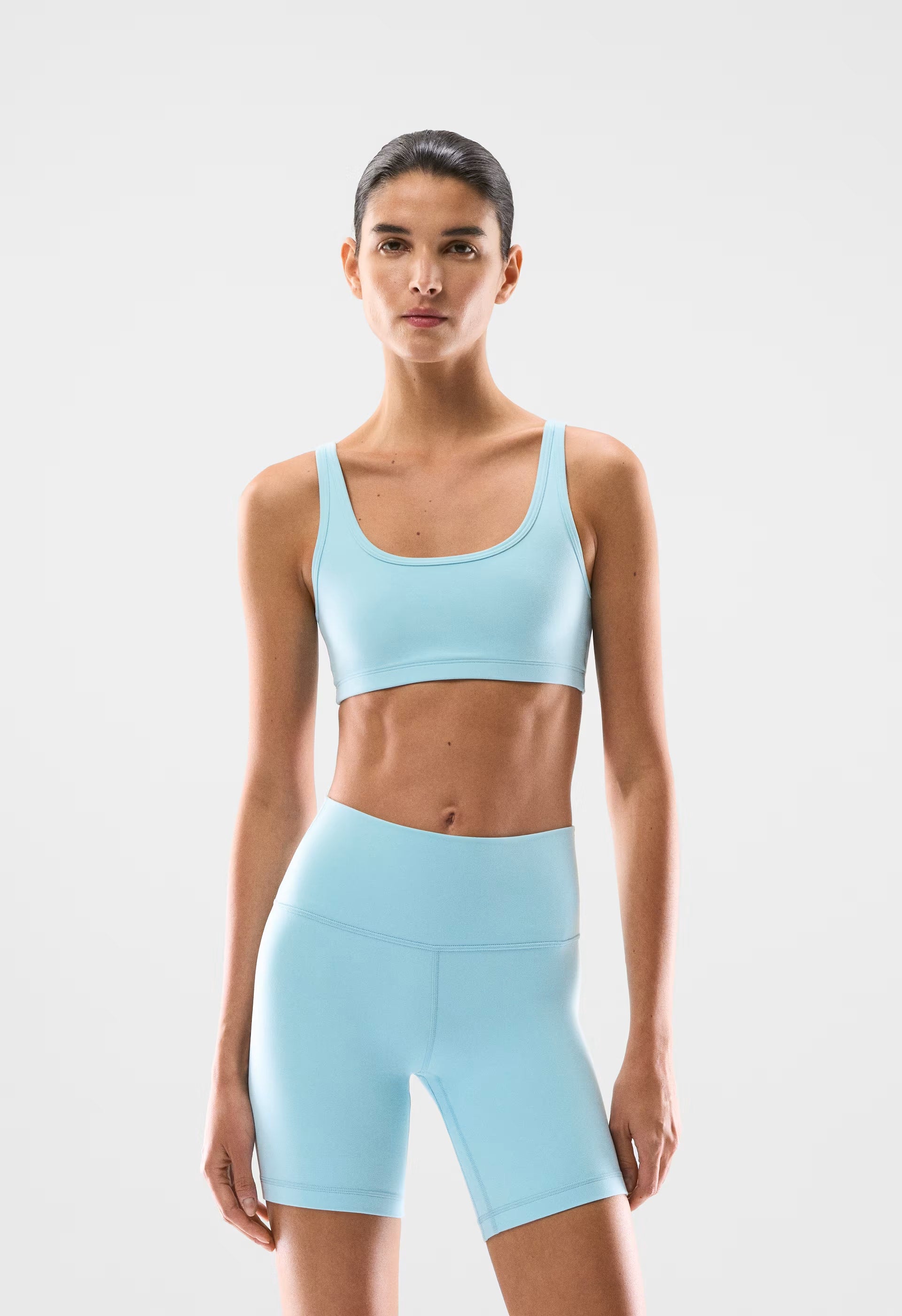 BUTTER Cheeky Hi-Rise 7" Short - PANORAMA BLUE