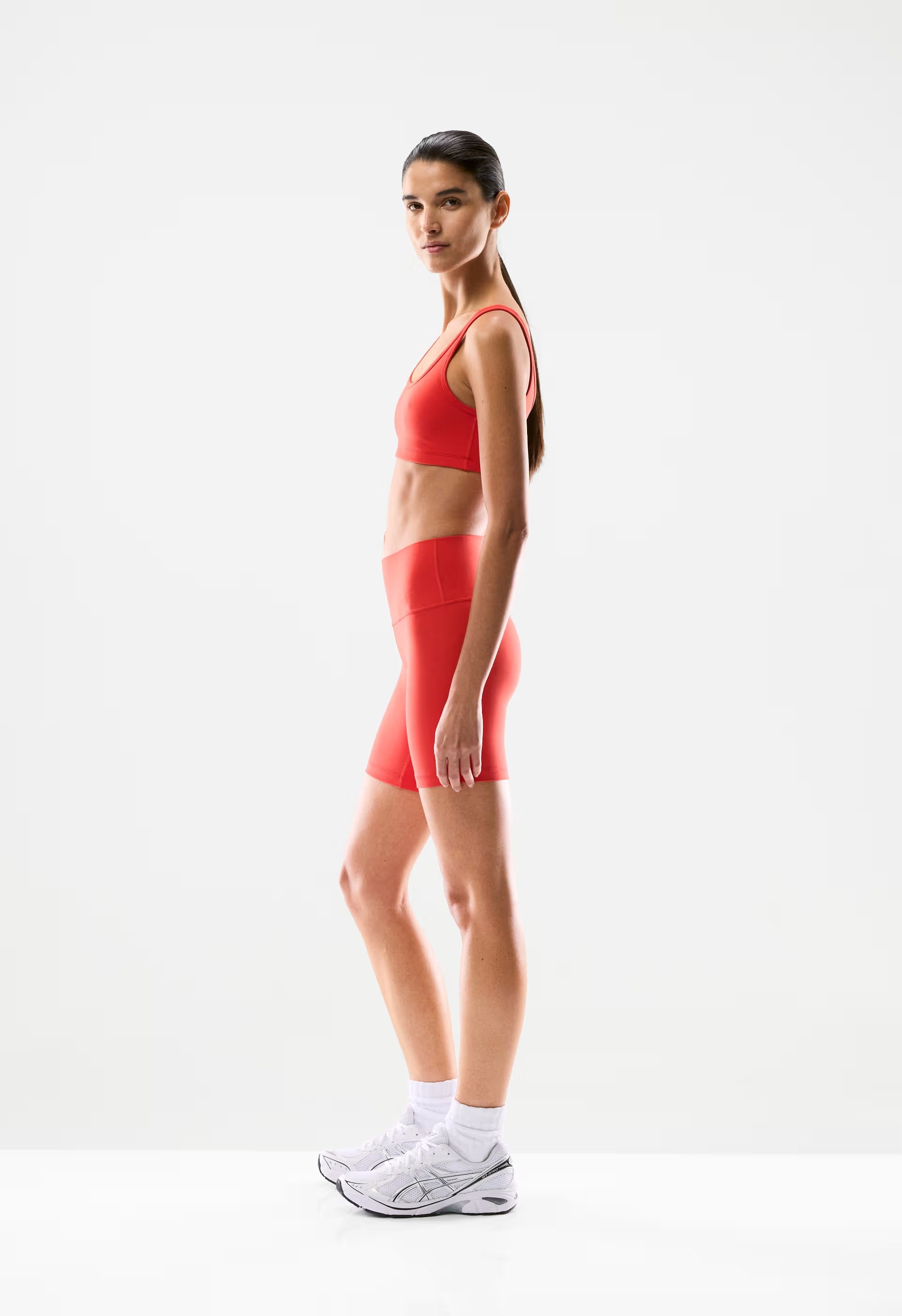 BUTTER Cheeky Hi-Rise 7" Short - CHERRYBOMB RED