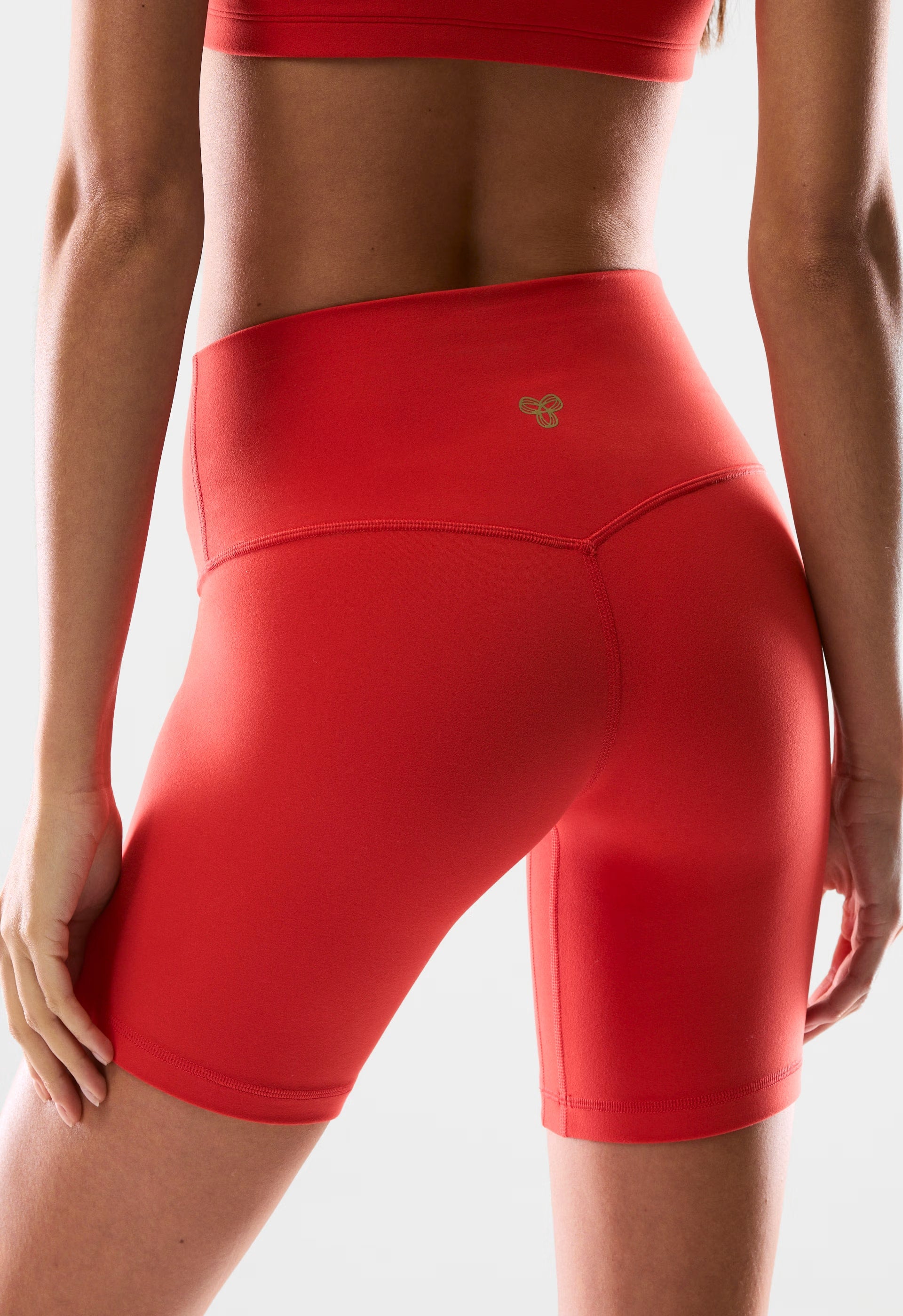 BUTTER Cheeky Hi-Rise 7" Short - CHERRYBOMB RED