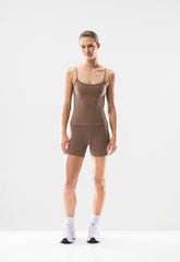 LIFE Atmosphere Hi-Rise 5" Short - DEEP TAUPE