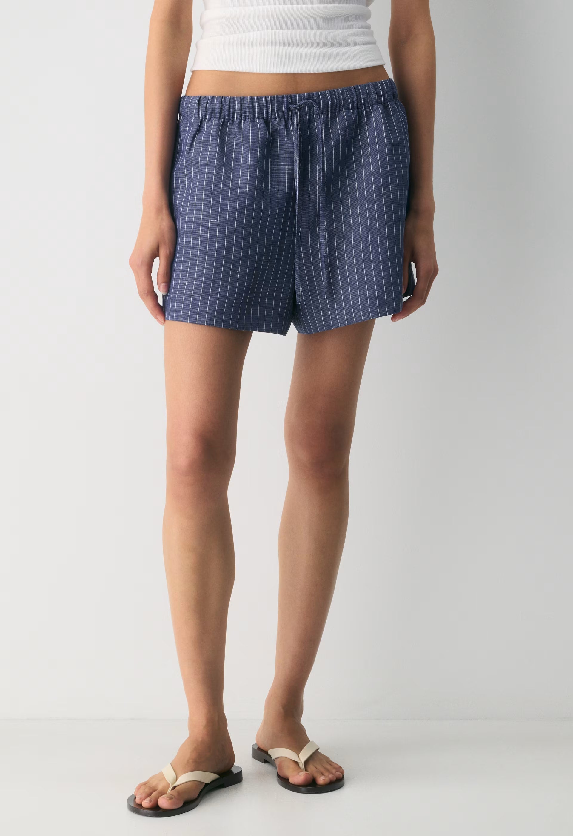 The Lodge Short™ Mini - CruiseLinen™ - MILN STRIPE W/HRBR NV