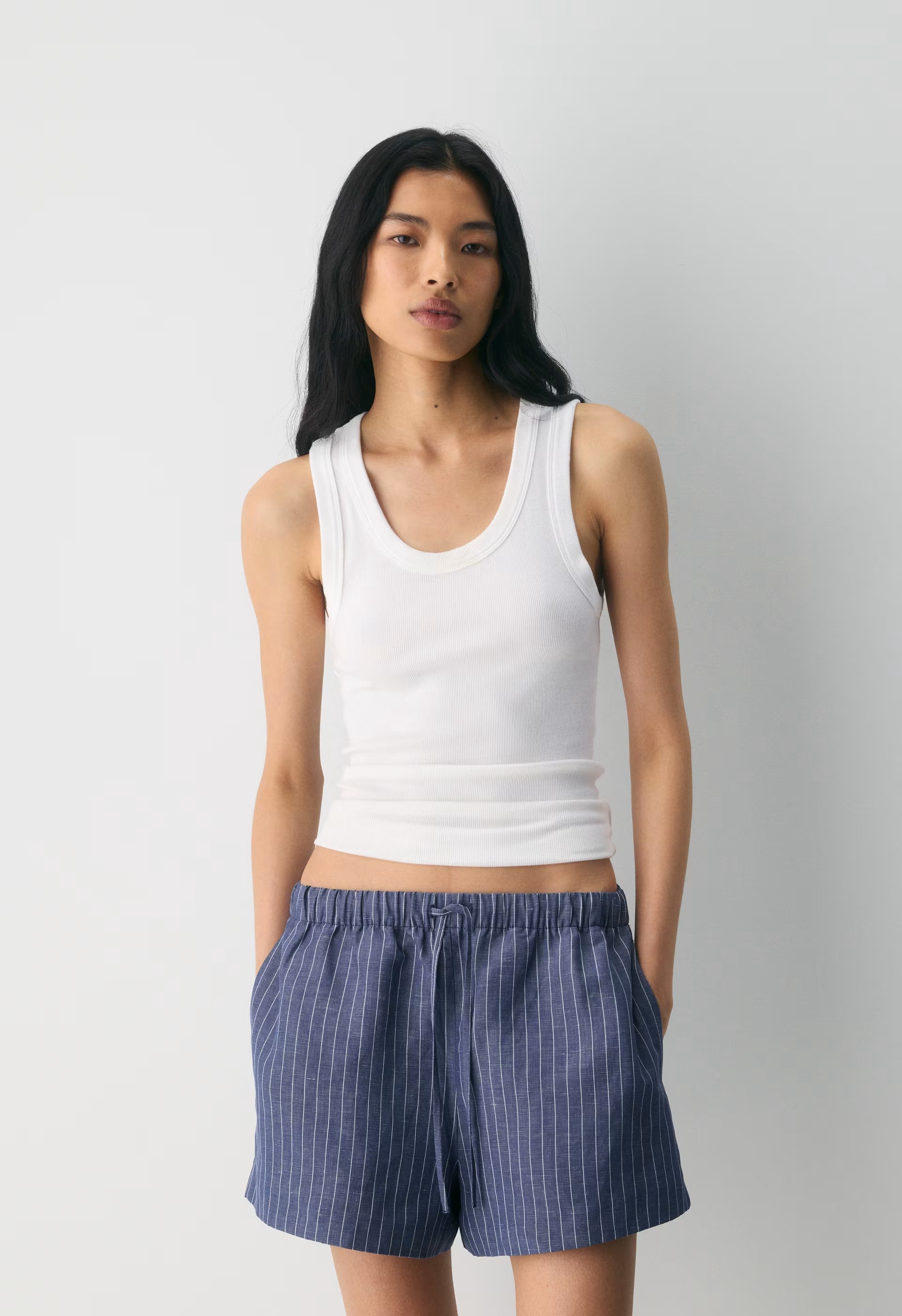 The Lodge Short™ Mini - CruiseLinen™ - MILN STRIPE W/HRBR NV