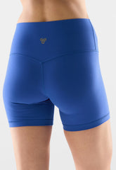 BUTTER Cheeky Infinite Hi-Rise 5" Short - ABLAZE BLUE
