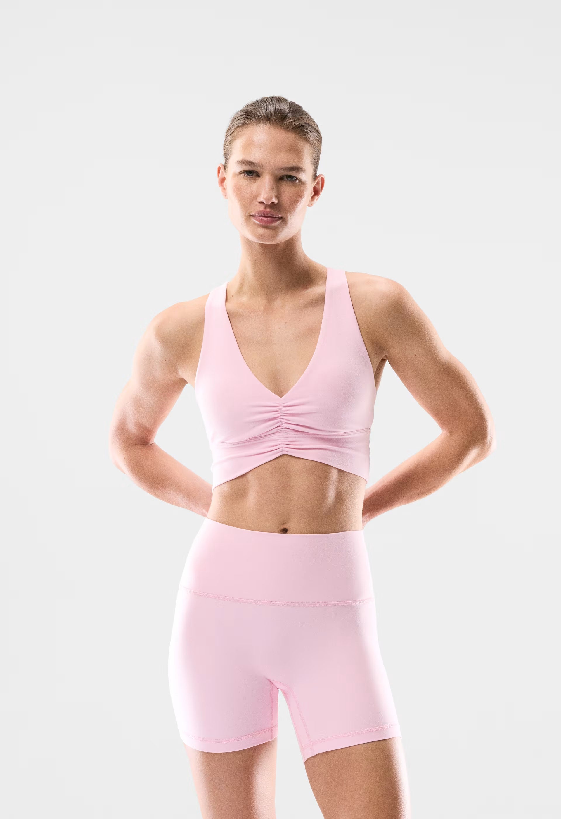 BUTTER Cheeky Infinite Hi-Rise 5" Short - MILKSHAKE PINK