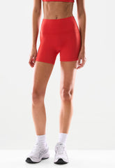 BUTTER Cheeky Infinite Hi-Rise 5" Short - CHERRYBOMB RED