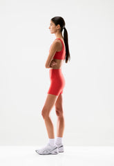BUTTER Cheeky Infinite Hi-Rise 5" Short - CHERRYBOMB RED