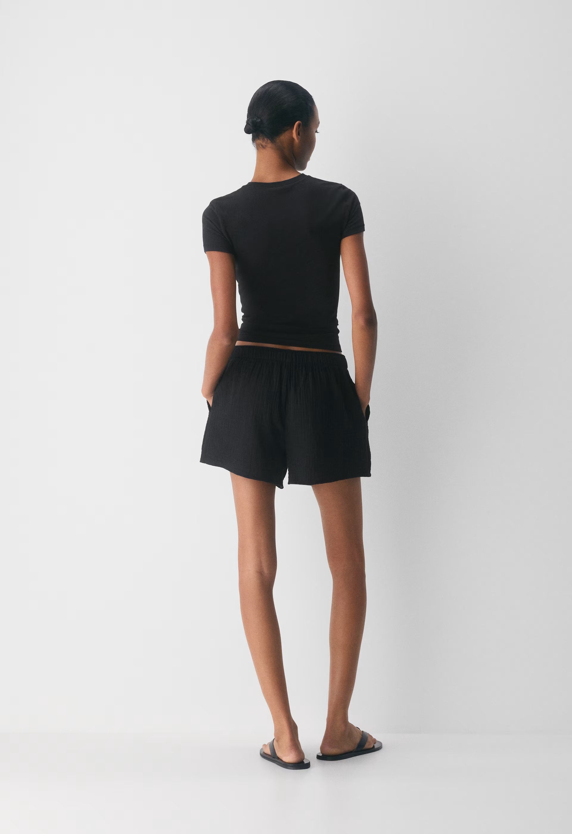 AirPlush Cotton™ Sail Short - BLACK