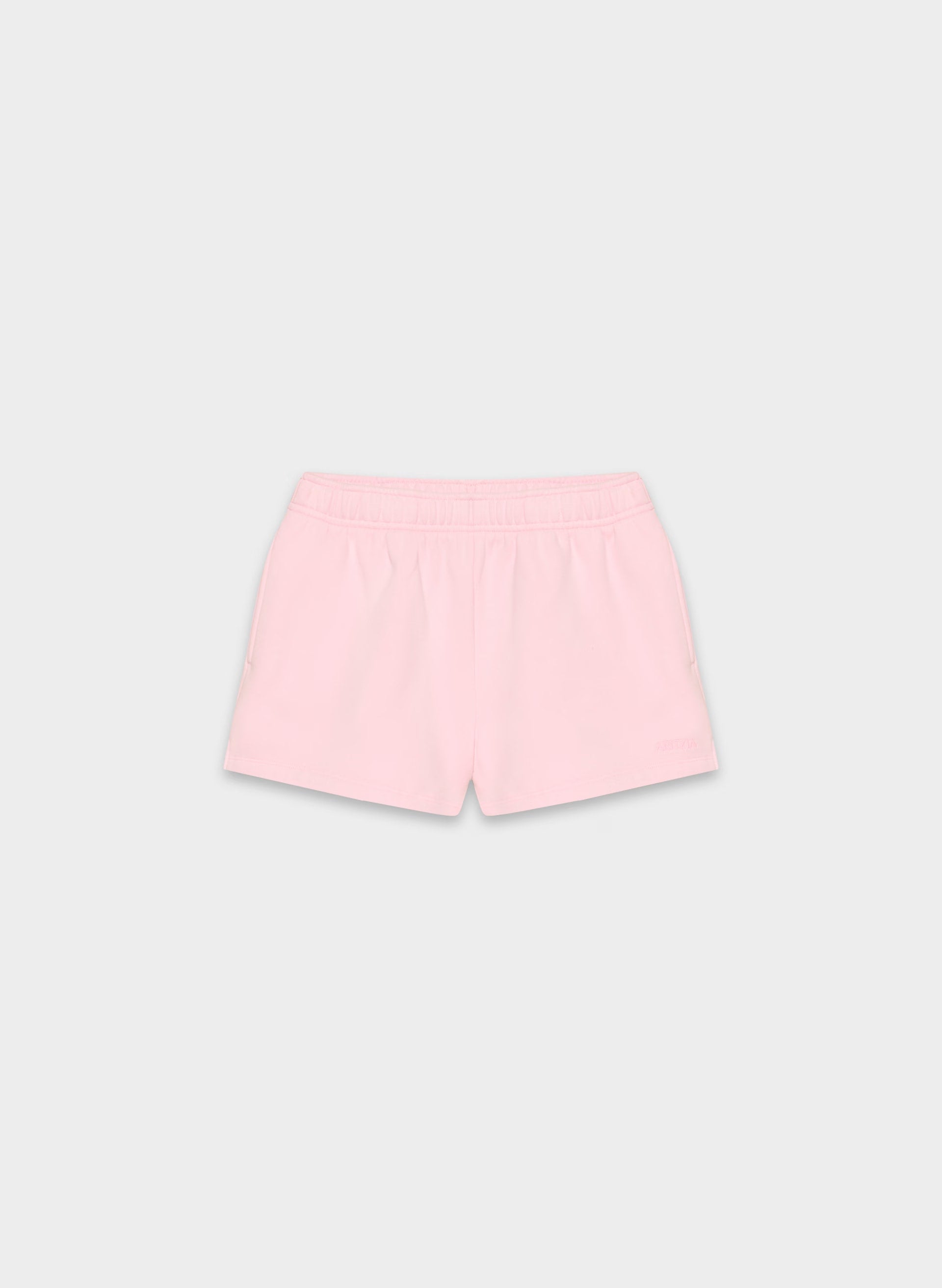 Cozy Sweatfleece Mega Hi-Rise Mini Short - MILKSHAKE PINK