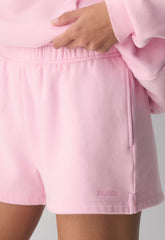 Cozy Sweatfleece Mega Hi-Rise Mini Short - MILKSHAKE PINK
