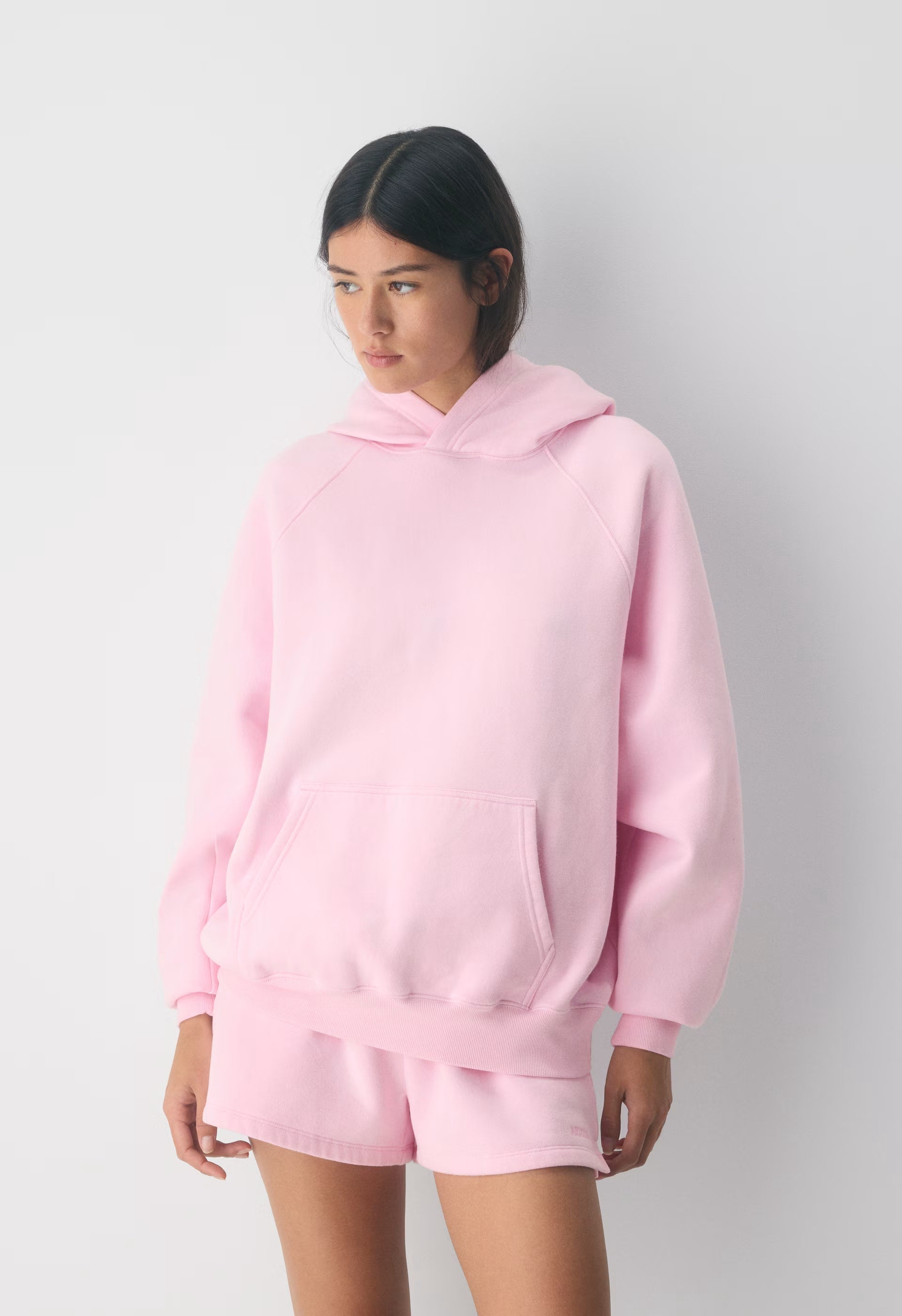 Cozy Sweatfleece Mega Hi-Rise Mini Short - MILKSHAKE PINK
