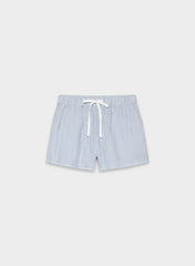 AirPlush Cotton™ Sail Short - LINSEY STRP FCH BL/WHT