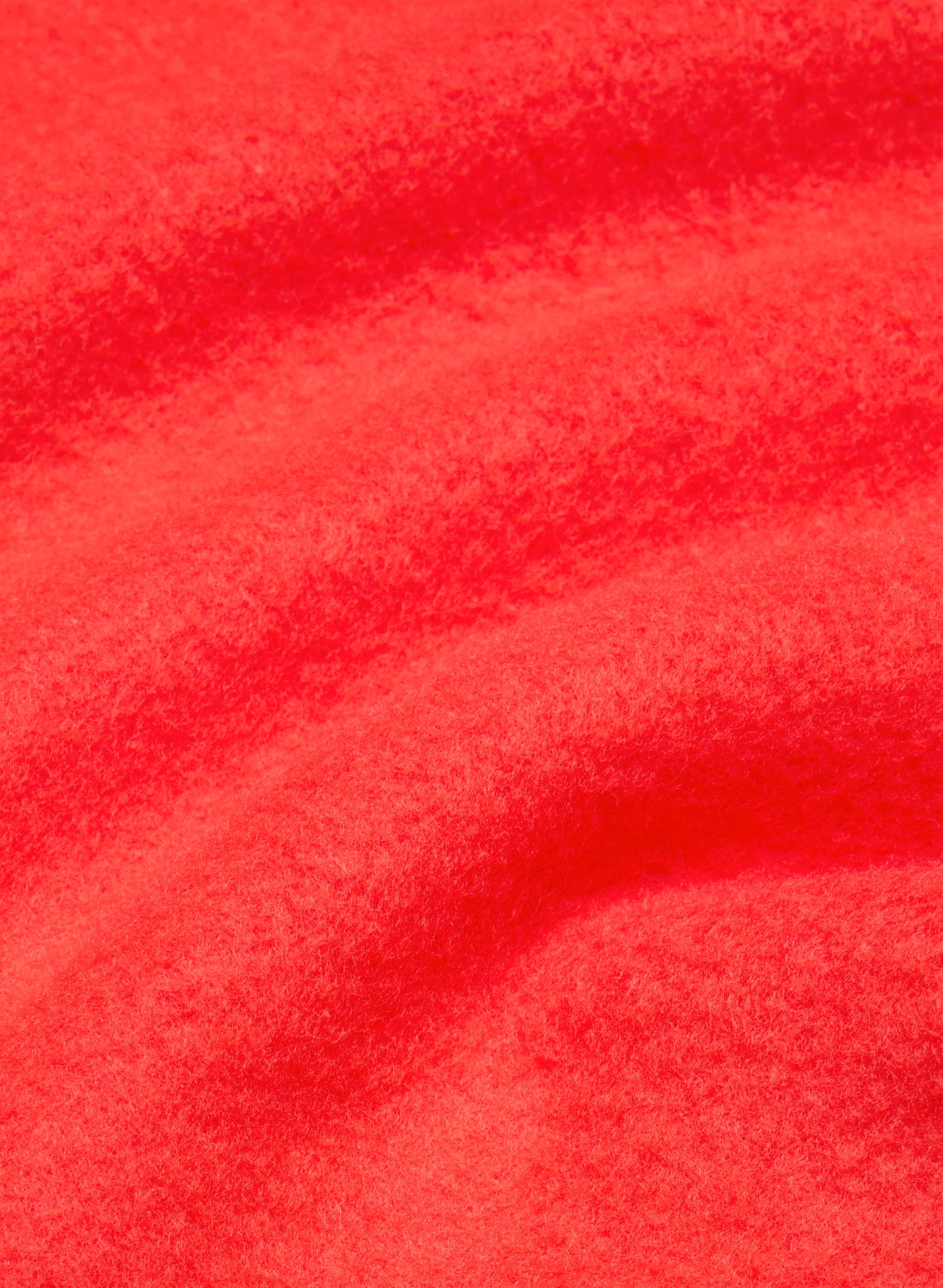 Cozy Sweatfleece Boyfriend Lo-Rise Mini Short - CHERRYBOMB RED
