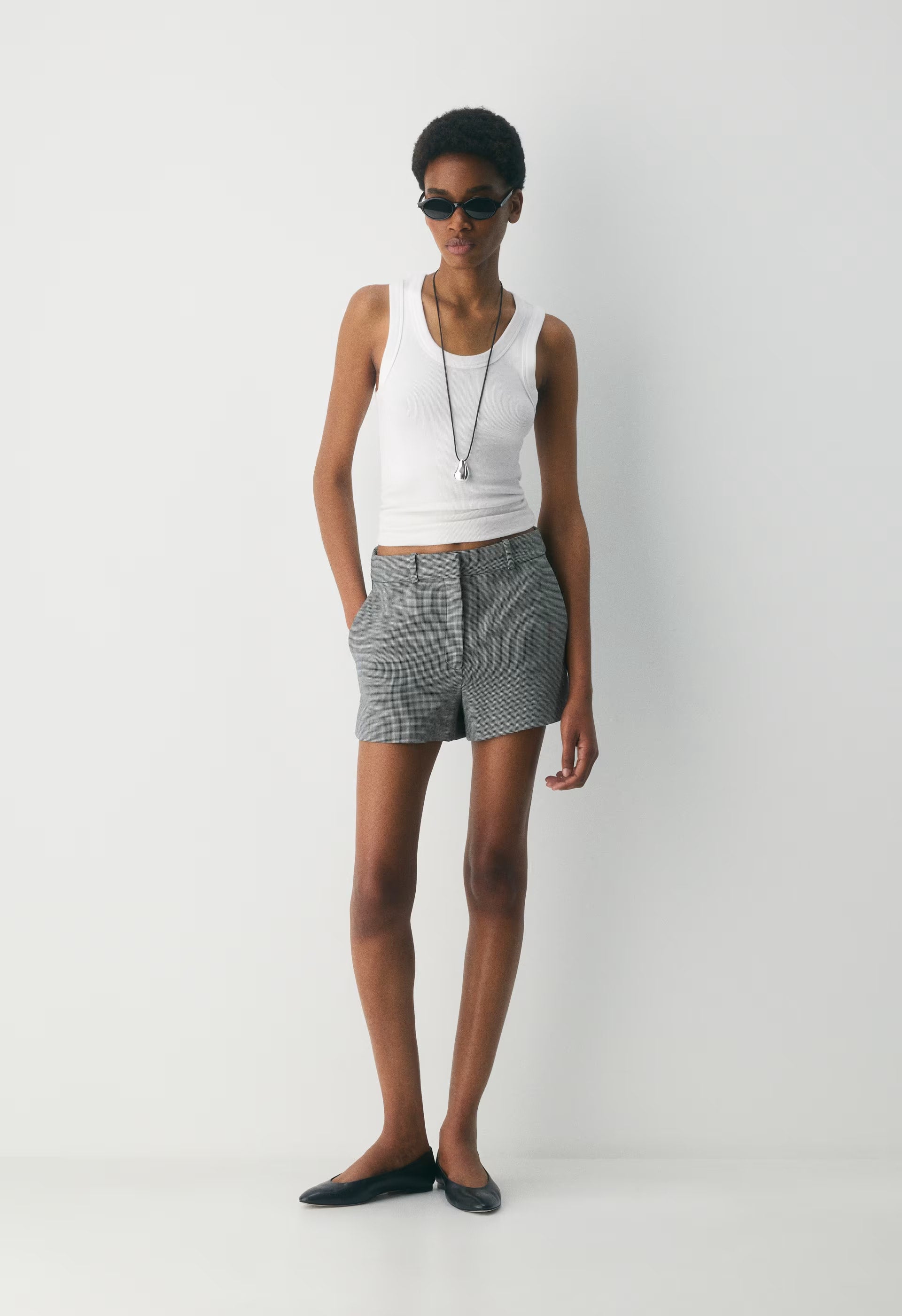 New Agency Mini Short - Eversential™ - JAKE CHK BLK/ CHROME