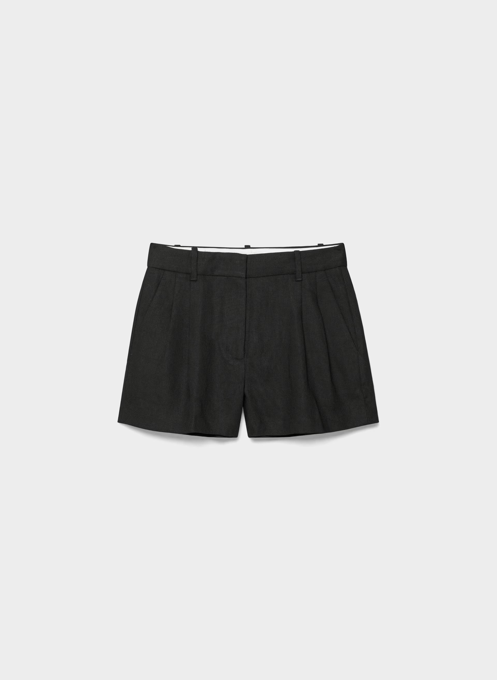 The Effortless Short™ Mini - PowerLinen™ - BLACK