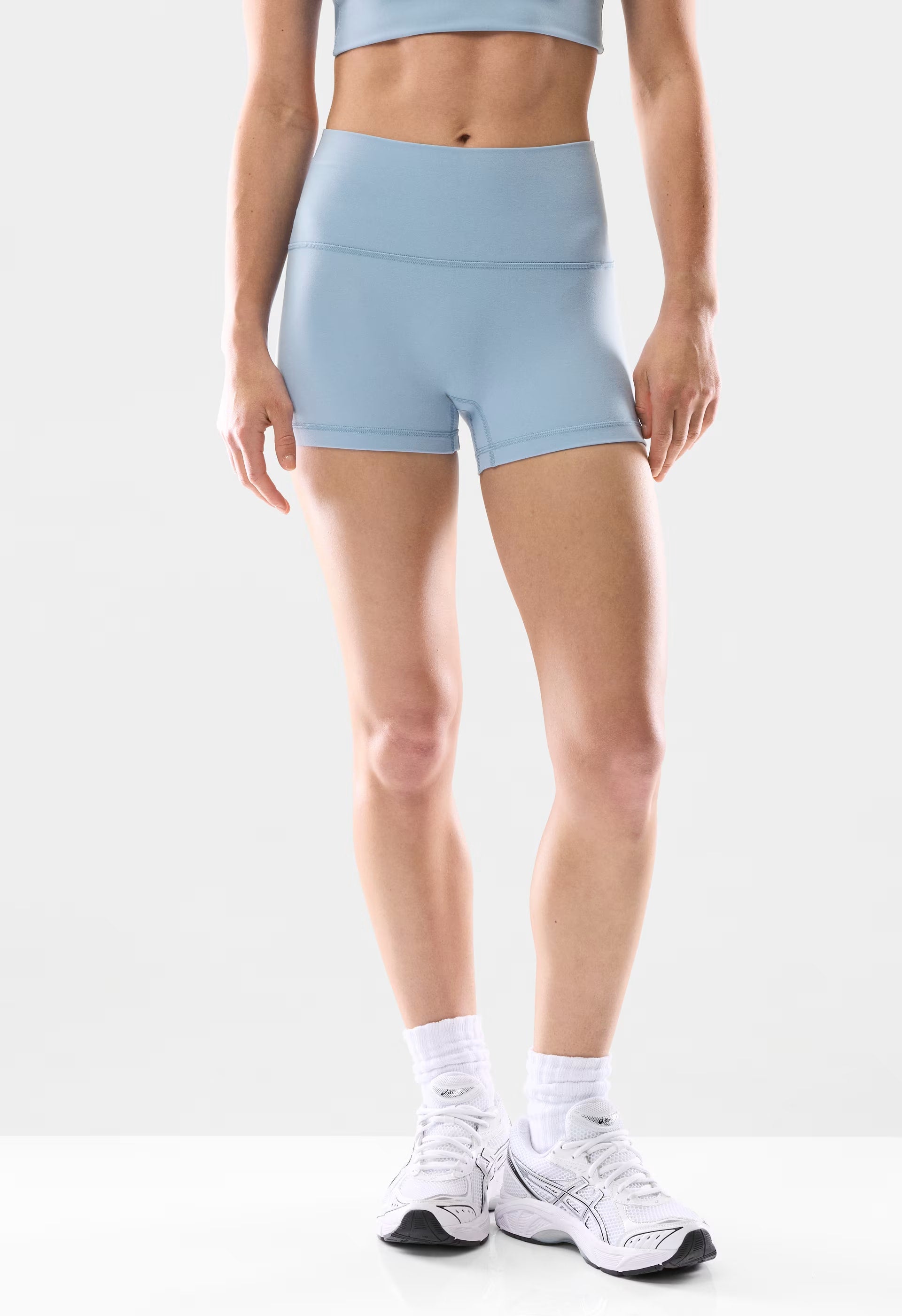 BUTTER Cheeky Infinite Hi-Rise 3" Short - RIPPLE BLUE