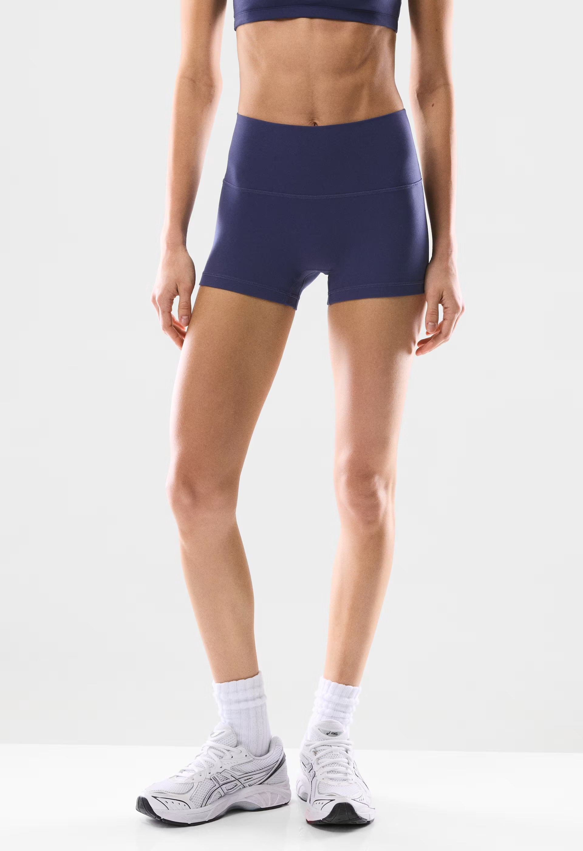 BUTTER Cheeky Infinite Hi-Rise 3" Short - HARBOUR NAVY