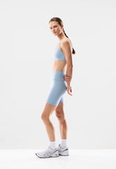 BUTTER Cheeky Infinite Hi-Rise 7" Short - RIPPLE BLUE