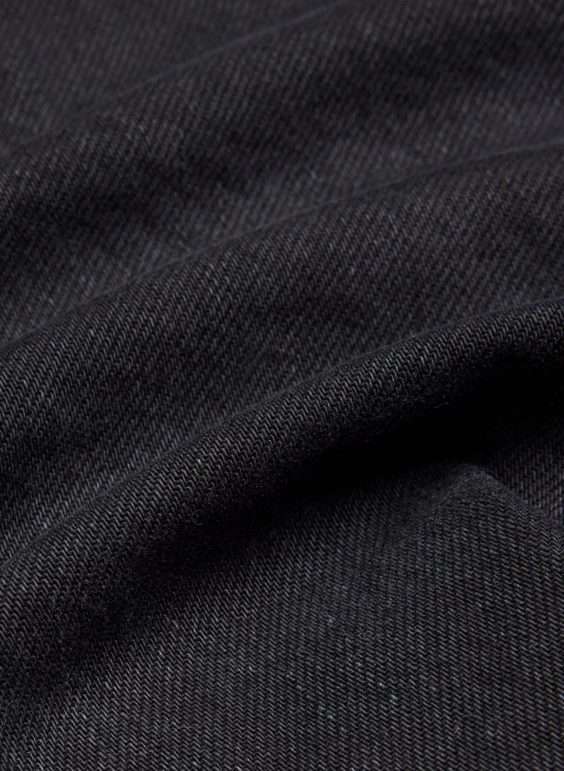 Denim Forum The Ex-Boyfriend Hi Mid-Thigh Denim Short - BLACK EYELINER