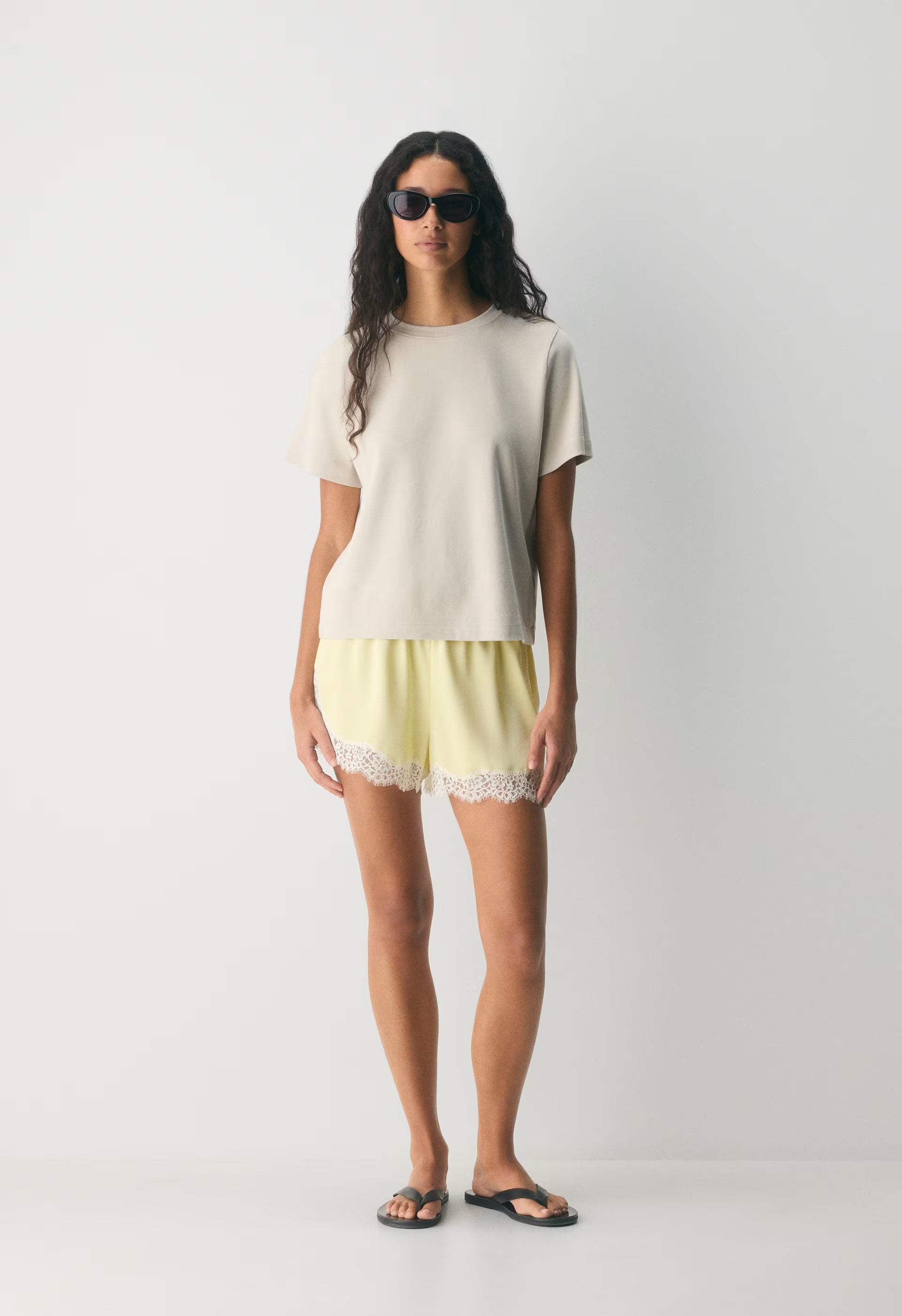 Whimsy Satin Short - MRCN BGE/MRCN BEIGE