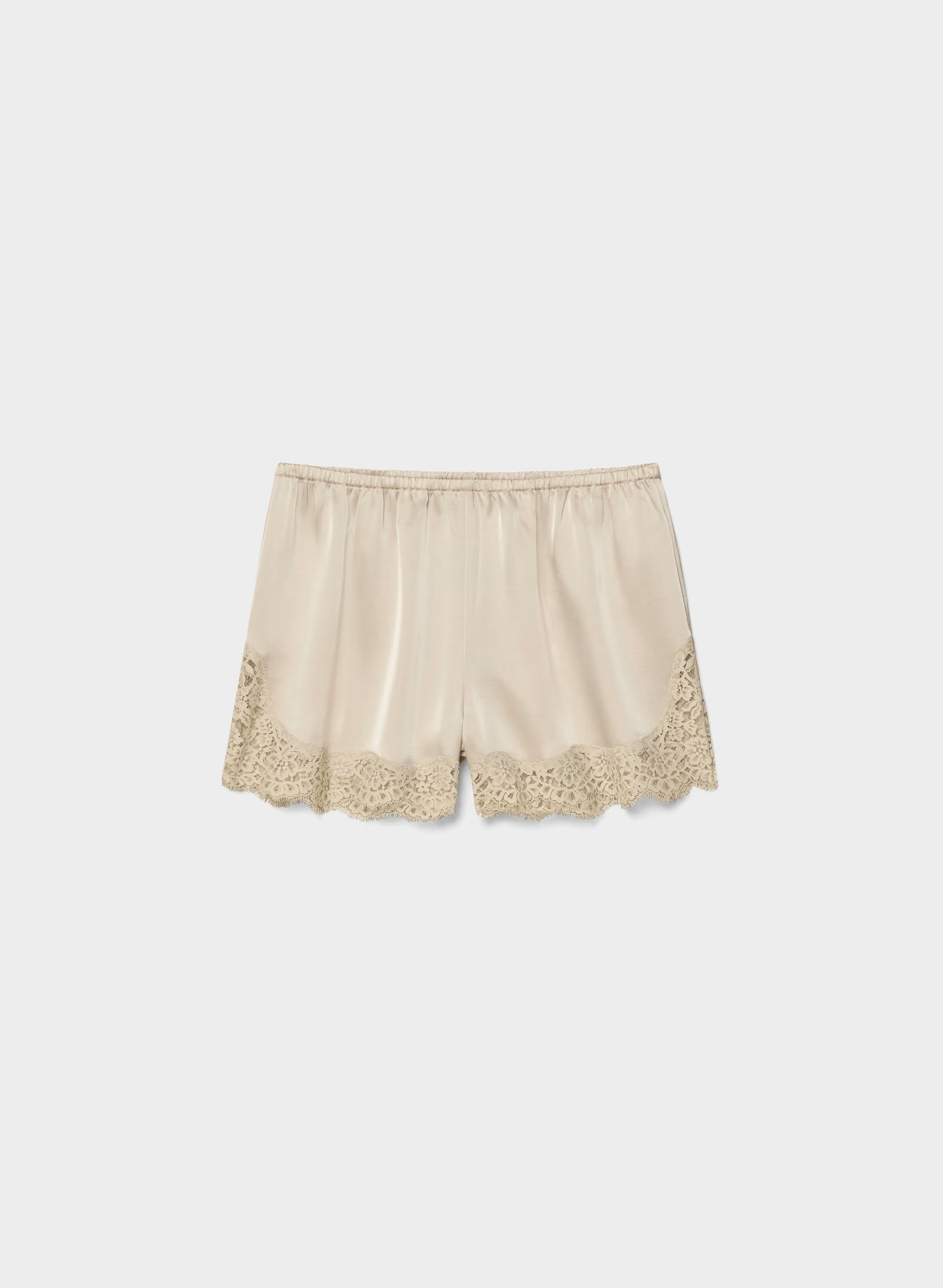 Whimsy Satin Short - MRCN BGE/MRCN BEIGE