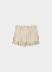 Whimsy Satin Short - MRCN BGE/MRCN BEIGE