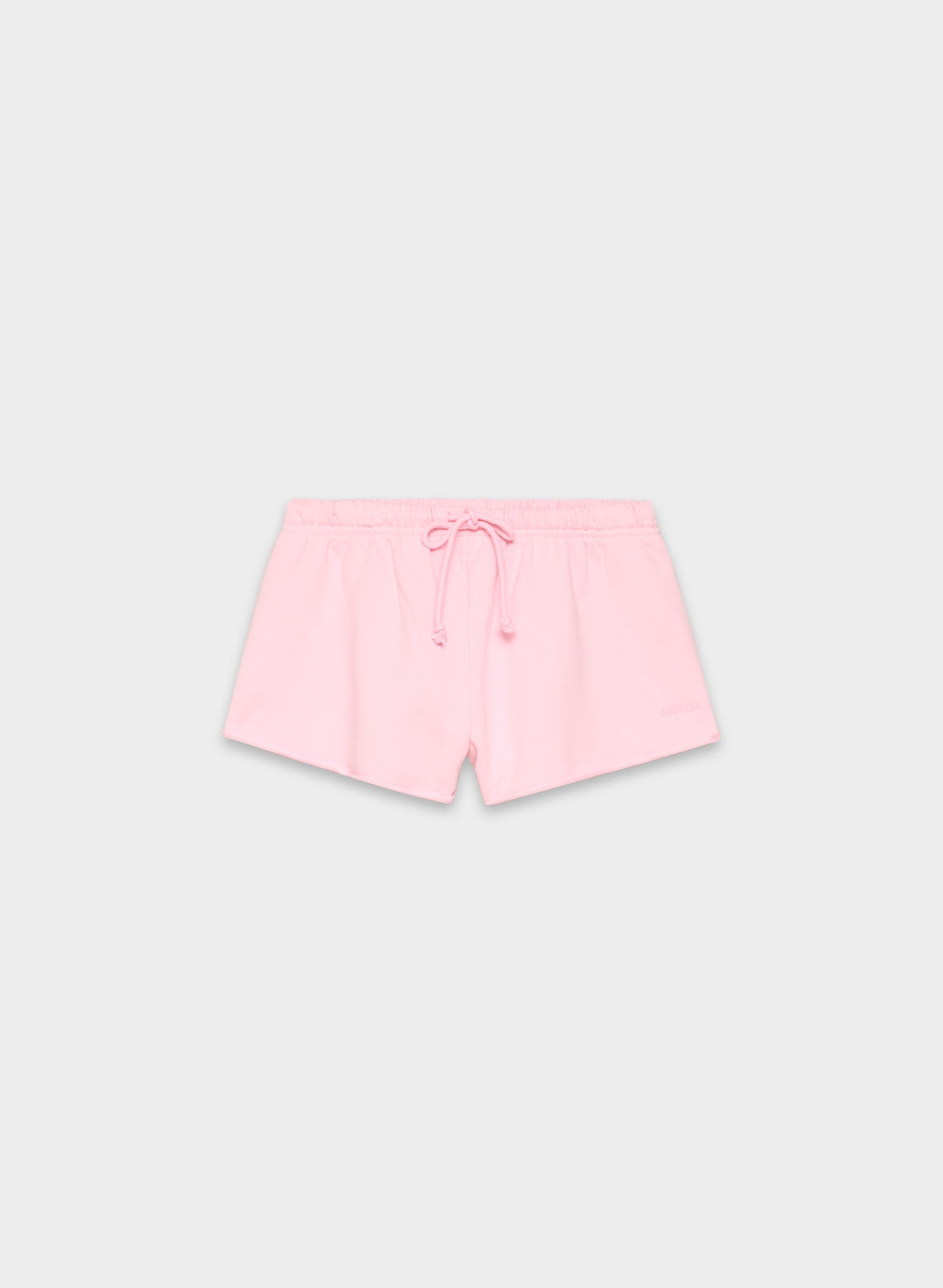 Terry Sweatfleece Mega Flutter™ Micro Short - MILKSHAKE PINK