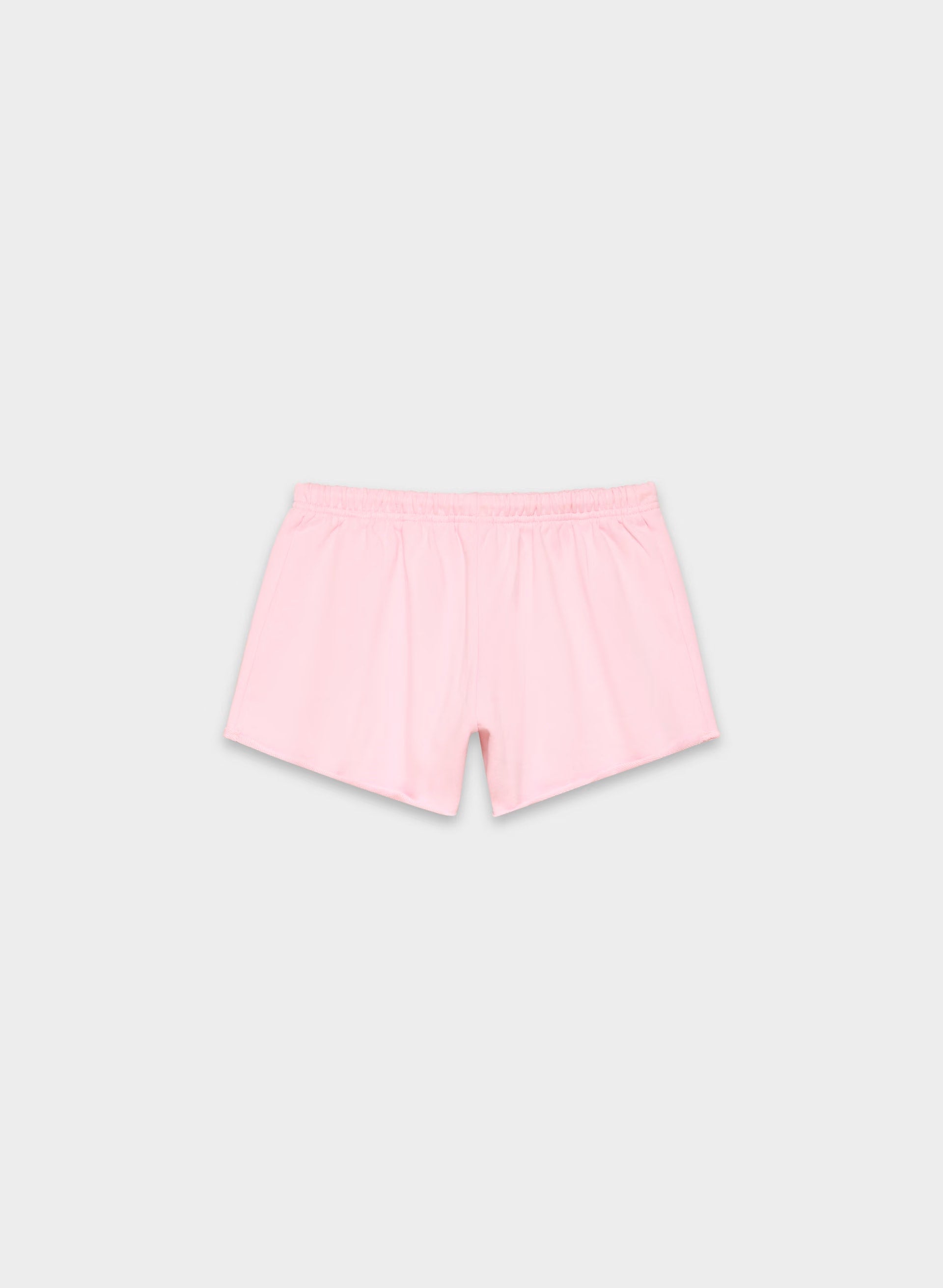 Terry Sweatfleece Mega Flutter™ Micro Short - MILKSHAKE PINK